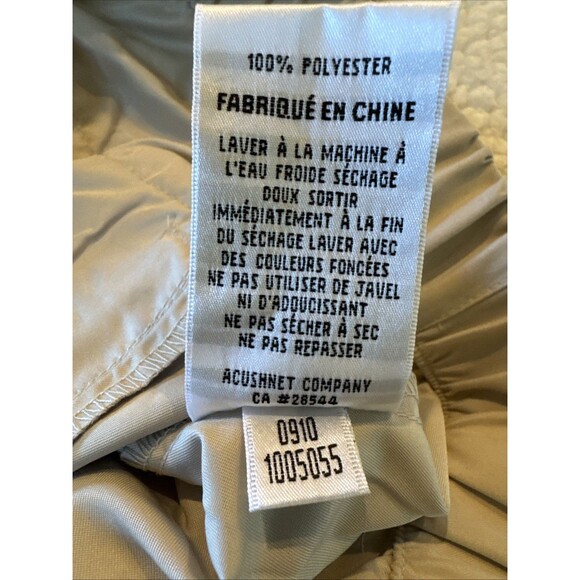 NWT Footjoy Vest Mens XL 1/4 button Pullover Dupont Tef Supersoft Windshirt - Picture 8 of 12